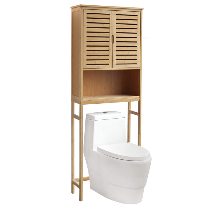 The Twillery Co.® Alaysia Solid Wood Freestanding OverTheToilet
